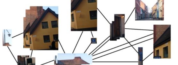 A Robust Semi-Semantic Approach For Visual Localization In Urban Environment